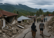 CNN รายงานแผ่นดินไหวขนาด 7.7 นอกชายฝั่งฟลอเรส เสียชีวิตอย่างน้อย 38 ราย