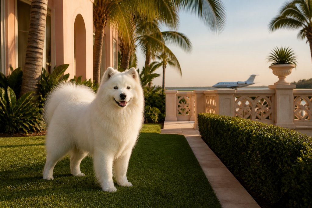 สุนัข Samoyed ในภาพ Travis Kelce จุดกระแสคำถาม Taylor Swift จะทำให้สายพันธุ์ฮิตเหมือน French Bulldog หรือไม่