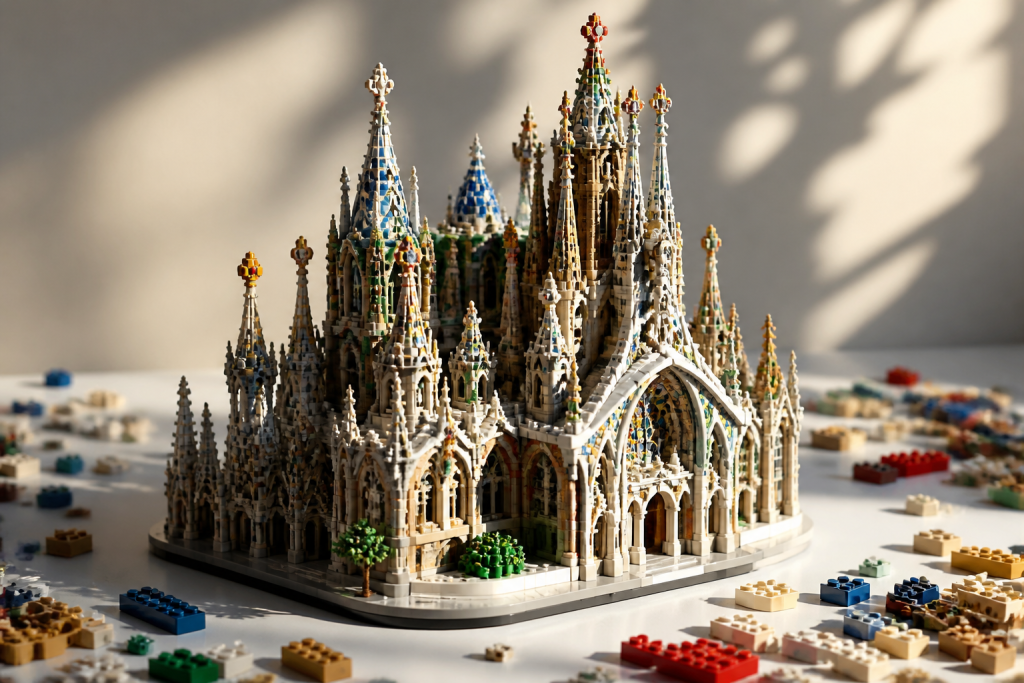 LEGO เปิดตัว Sagrada Família ชุดใหญ่สุด 12,060 ชิ้น ฉลอง 100 ปีการจากไปของ Antoni Gaudí