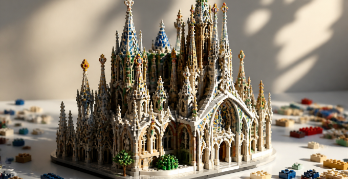 LEGO เปิดตัว Sagrada Família ชุดใหญ่สุด 12,060 ชิ้น ฉลอง 100 ปีการจากไปของ Antoni Gaudí